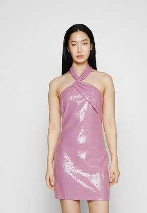 Halston SARENA DRESS IN STRETCH SEQUIN - Koktailové šaty/večierkové šaty - wisteria