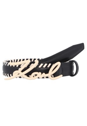 KARL LAGERFELD SIGNATURE - Ceinture - black