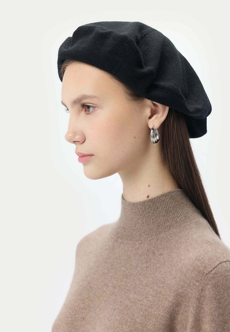 GOBI Cashmere BERET - Beanie - black - Zalando display picture 2