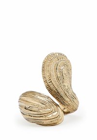 WITH TEXTURED DETAIL - Ring - gold coloured