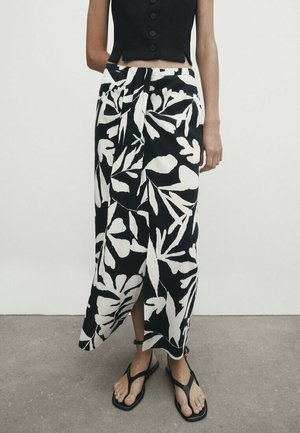 Jupe portefeuille - black