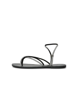 CINTURINO STRASS - Sandali - nero