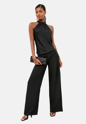 REGULAR FIT -  HALTER  - Blúz - black