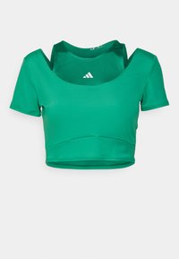 adidas Performance HIIT TEE - Αθλητικό μπλουζάκι - semi court green