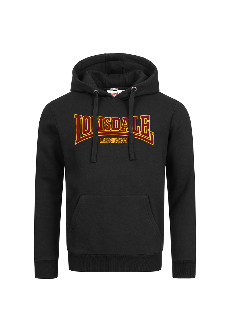Lonsdale CLASSIC - Felpa con cappuccio - black