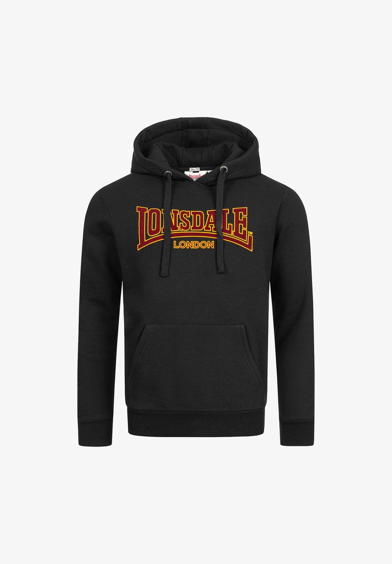 Lonsdale CLASSIC - Felpa con cappuccio - black