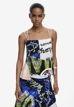 Desigual DOUBLE-STRAP - Top - white