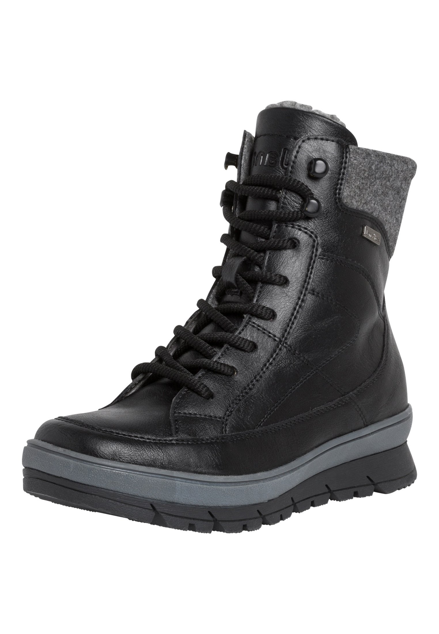 Jana Damen Winterstiefel Ohne Absatz – Wasserabweisend, Vegan, Gefüttert, Für Breite Füße (H-Weite)