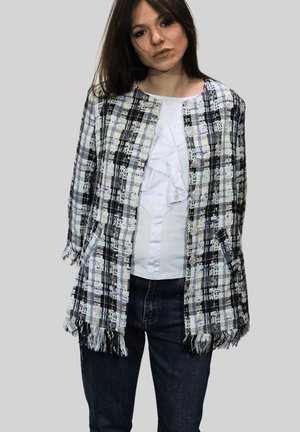 TIPO DE TWEED CON BOTONES JOYA - Abrigo corto - Black