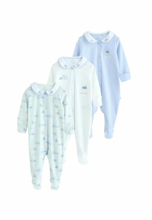 3 PACK - Yöpuku - white blue