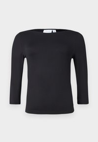 VIKENZA BOAT NECK - Topper langermet - black