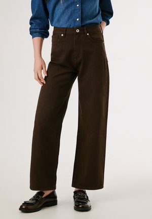Pepe Jeans LEXA - Straight leg jeans - chocolate brown
