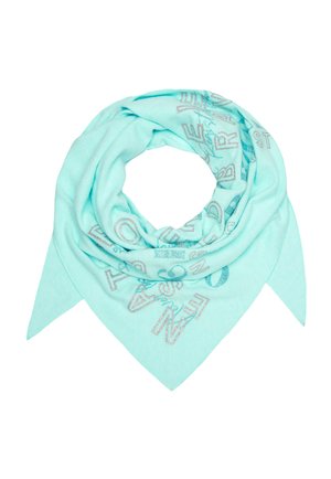 AUS MIT GLITTER PRINT - Foulard - icy sea