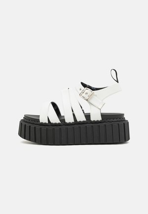 LAMODA HIT THE BEACH - Πλατφόρμες σανδάλια - white