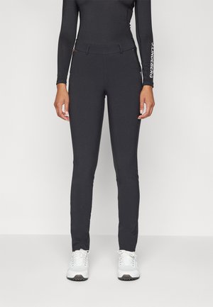 WOMEN WARM STRETCH TREGGINGS - Stoffhose - black