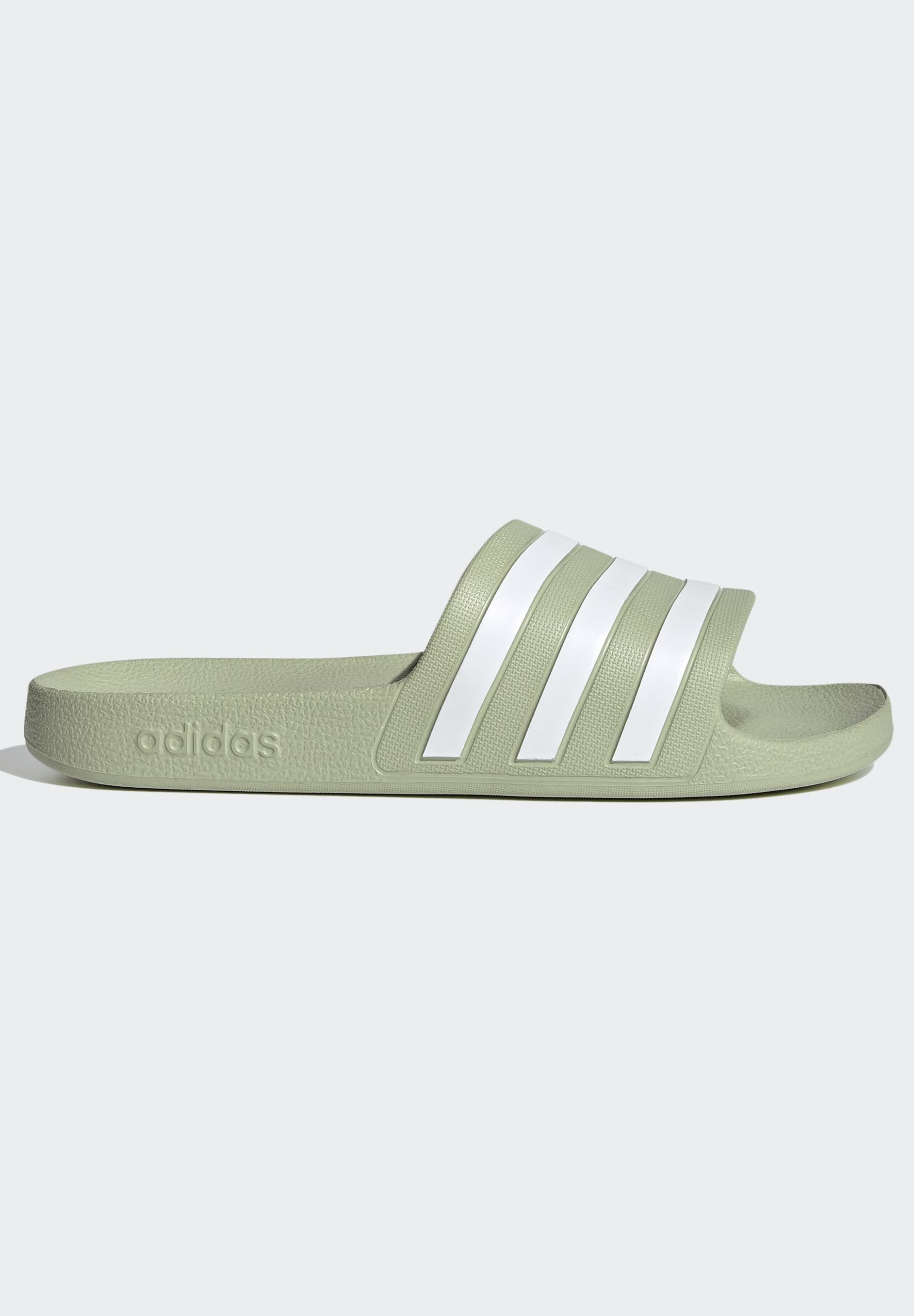 adidas Performance AQUA ADILETTE - Pantolette flach - green/grün - Zalando .ch