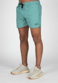 Wrong Friends - EIVISSA - Shorts da mare - light green Immagine in miniatura 1