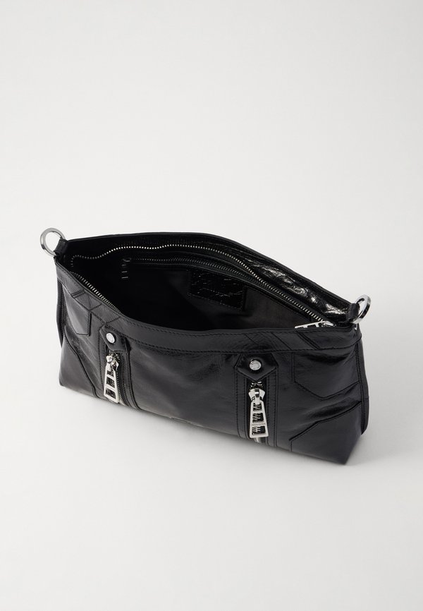 SUNNY MOODY VINTAGE PATENT - Handbag - noir3