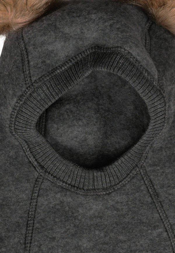 WOOL FULLFACE  – Kopftuch – anthracite melange