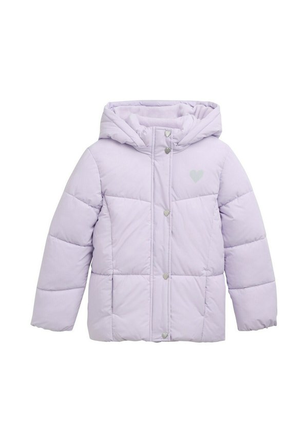 PUFFER MIT REFLEKTIVEN PRINTS - Winterjacke - cool lilac