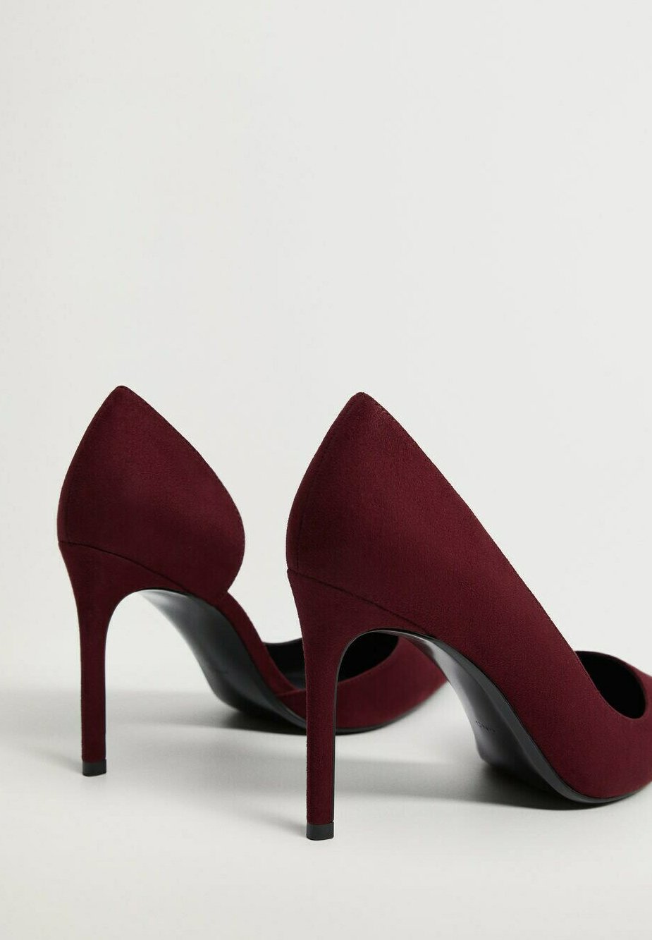 escarpin rouge mango