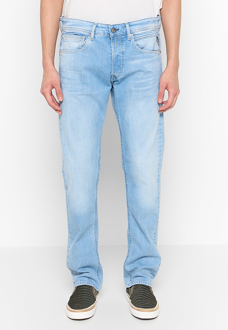 Replay Straight leg jeans lichtblauw Replay Straight leg jeans lichtblauw