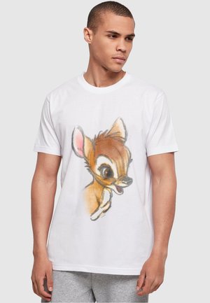 ABSOLUTE CULT DISNEY CLASSICS-BAMBI DRAWING - Print T-shirt - white