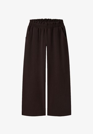Name it, JEANS WIDE FIT - Broek - chocolate plum