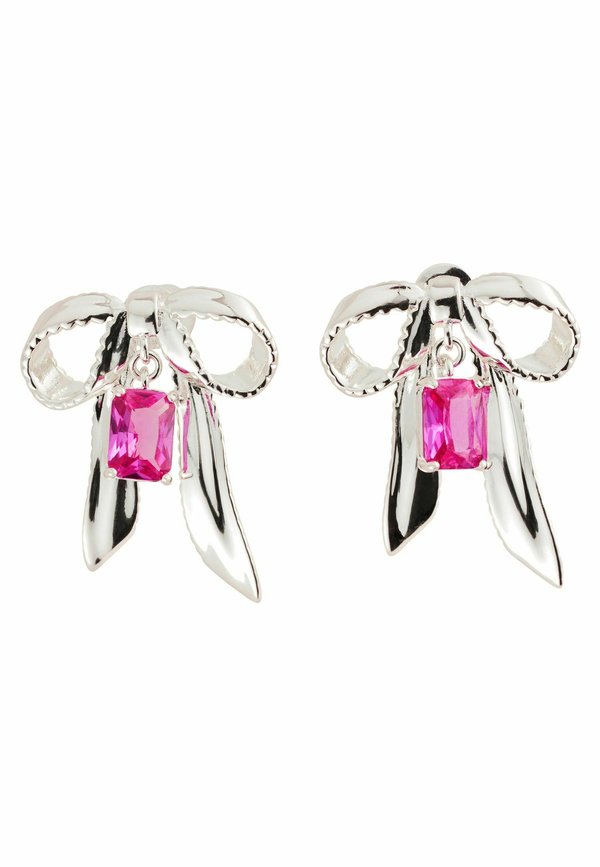 BOW - REGULAR FIT - Ohrringe - silver tone