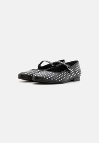 ALOHAS LUCIEN BALLET FLATS - Pahkluurihmadega baleriinad - black