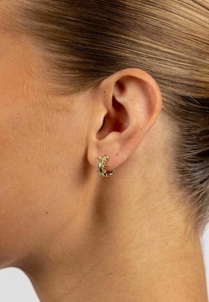 SNÖ of Sweden, MINNA SMALL CRYSTAL RING EAR 12MM - Earrings - g clear