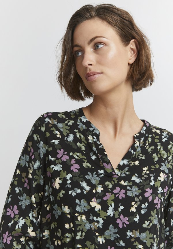 FRFlow - Blouse - dark forest mix3