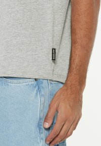 Harlem Soul 2ER PACK UNISEX - Basic T-shirt - greymelange   greymelange