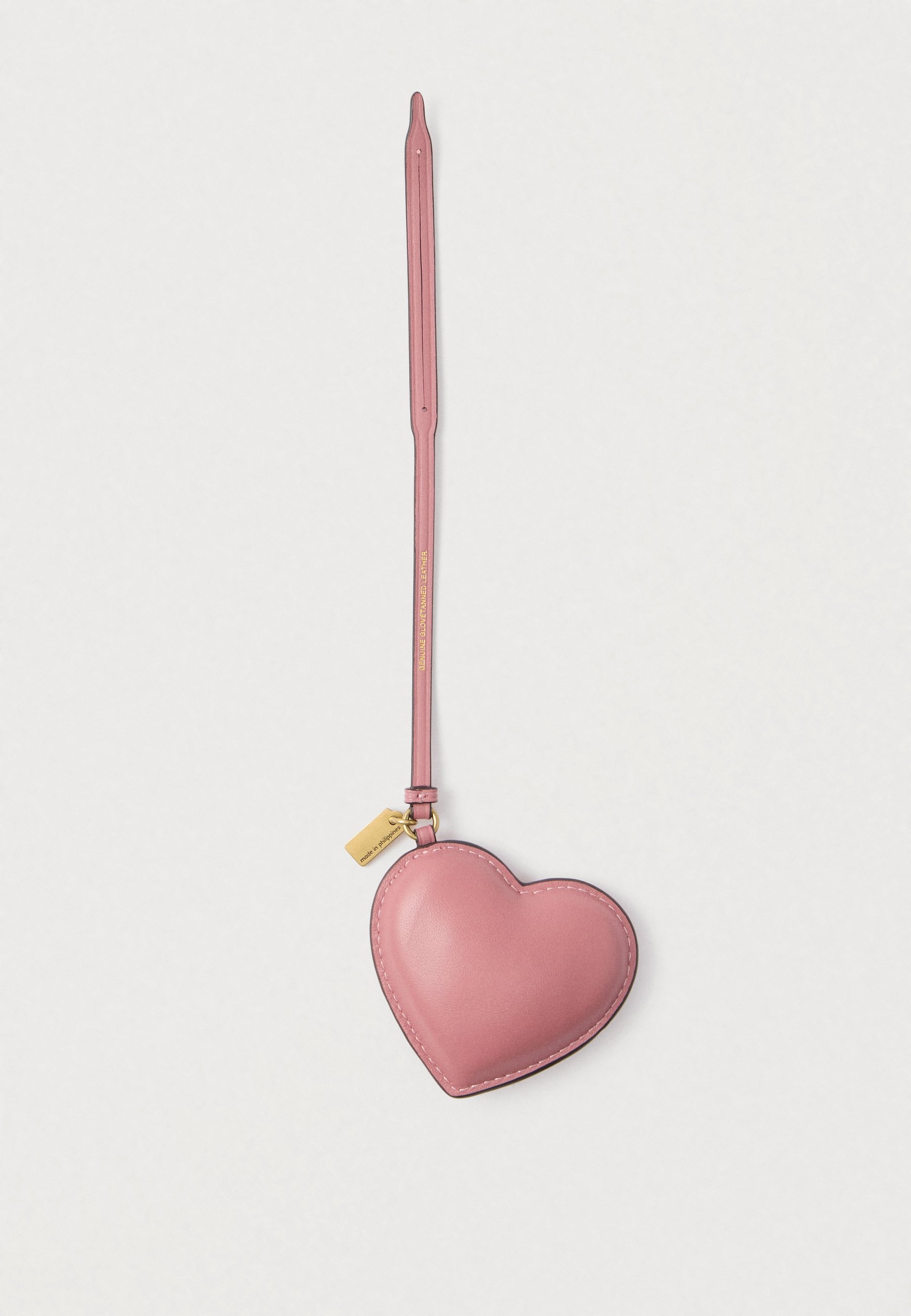 COACH HEART PUFFY BAG CHARM - Keyring - peony/light pink - Zalando