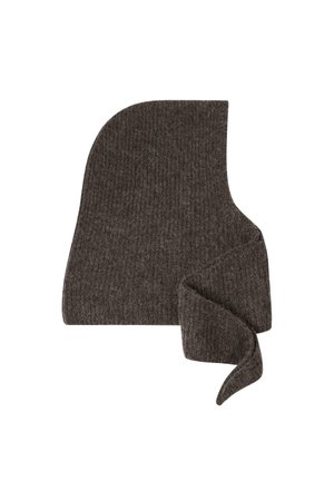 Sjal / Tørklæder - dark brown melange