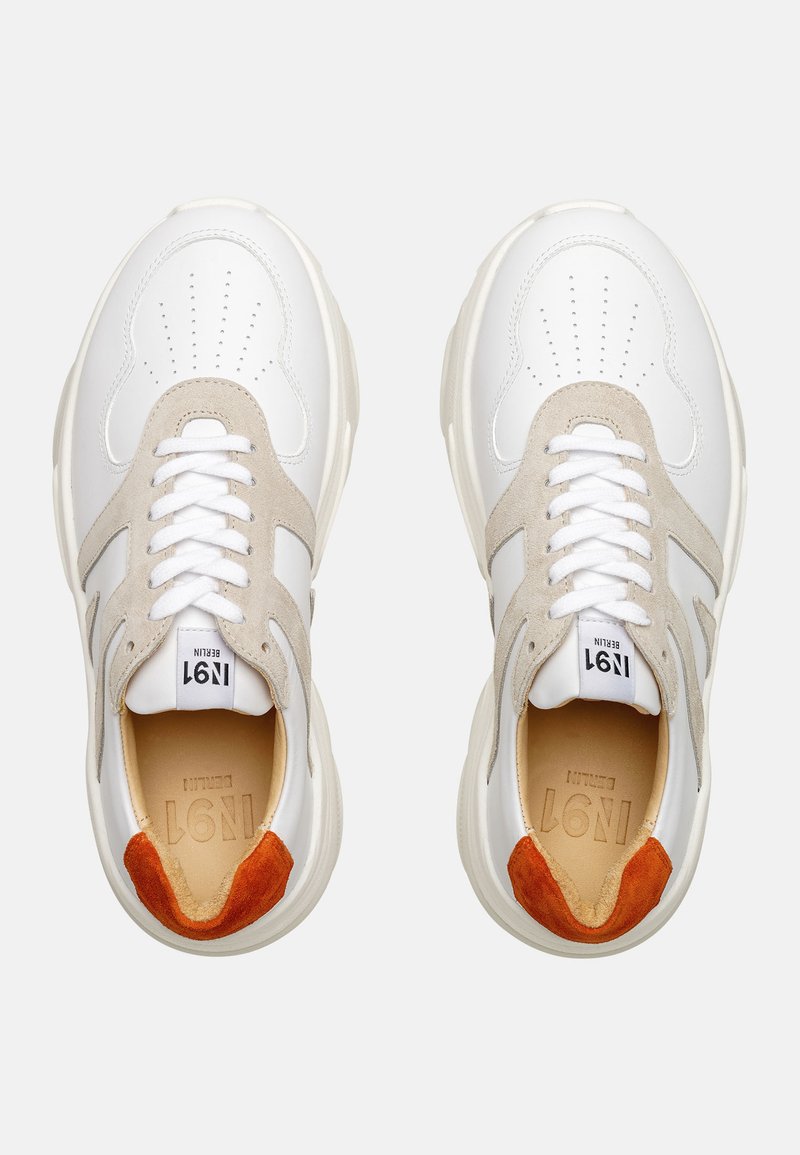 Damen Sneaker low | N91 STYLE CHOICE DG Sneaker low weiß/orange/weiß - LD65469 Damen Sneaker low | N91 STYLE CHOICE DG Sneaker low weiß/orange/weiß - LD65469