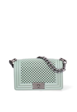 Handtas - light green and silver