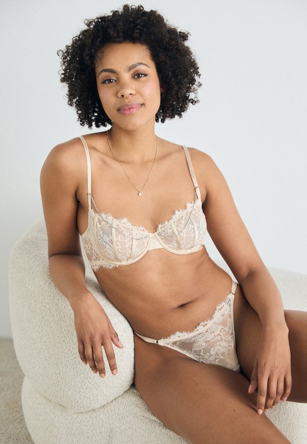 WIRE BRA SENNA AMIE CHAIN - Underwired bra - light beige2