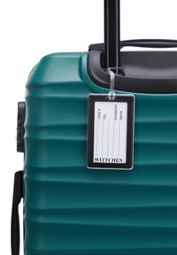 WITTCHEN MEDIUM SUITCASE WITH LUGGAGE TAG FROM ABS - Kufr - green