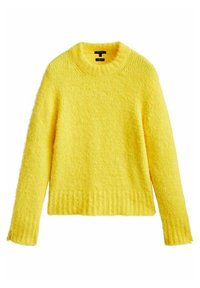 Massimo Dutti Pullover - light yellow