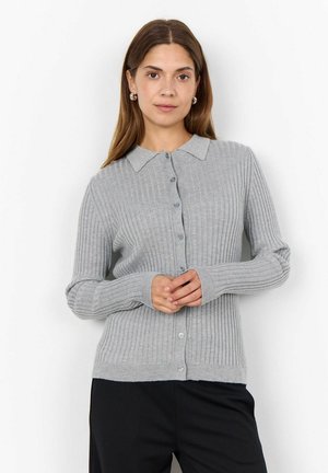 SC-FETIMA 2 - Cardigan - med grey melange