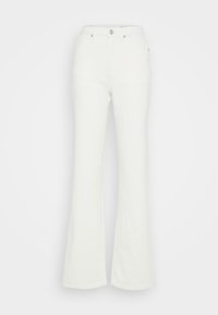 VMTESSA HR WIDE - Flared Jeans - bright white
