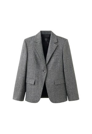 Mango, ADULT - Blazer - mottled grey