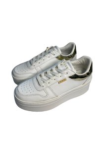 Guess LIFET - Sneakers basse - white gold