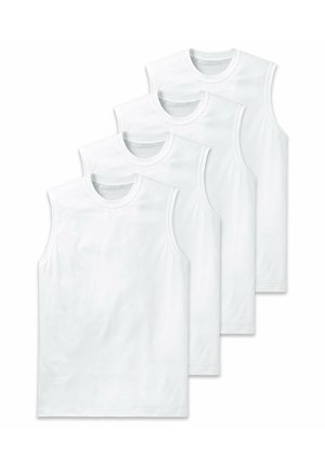 4 PACK - Unterhemd/-shirt - weiß