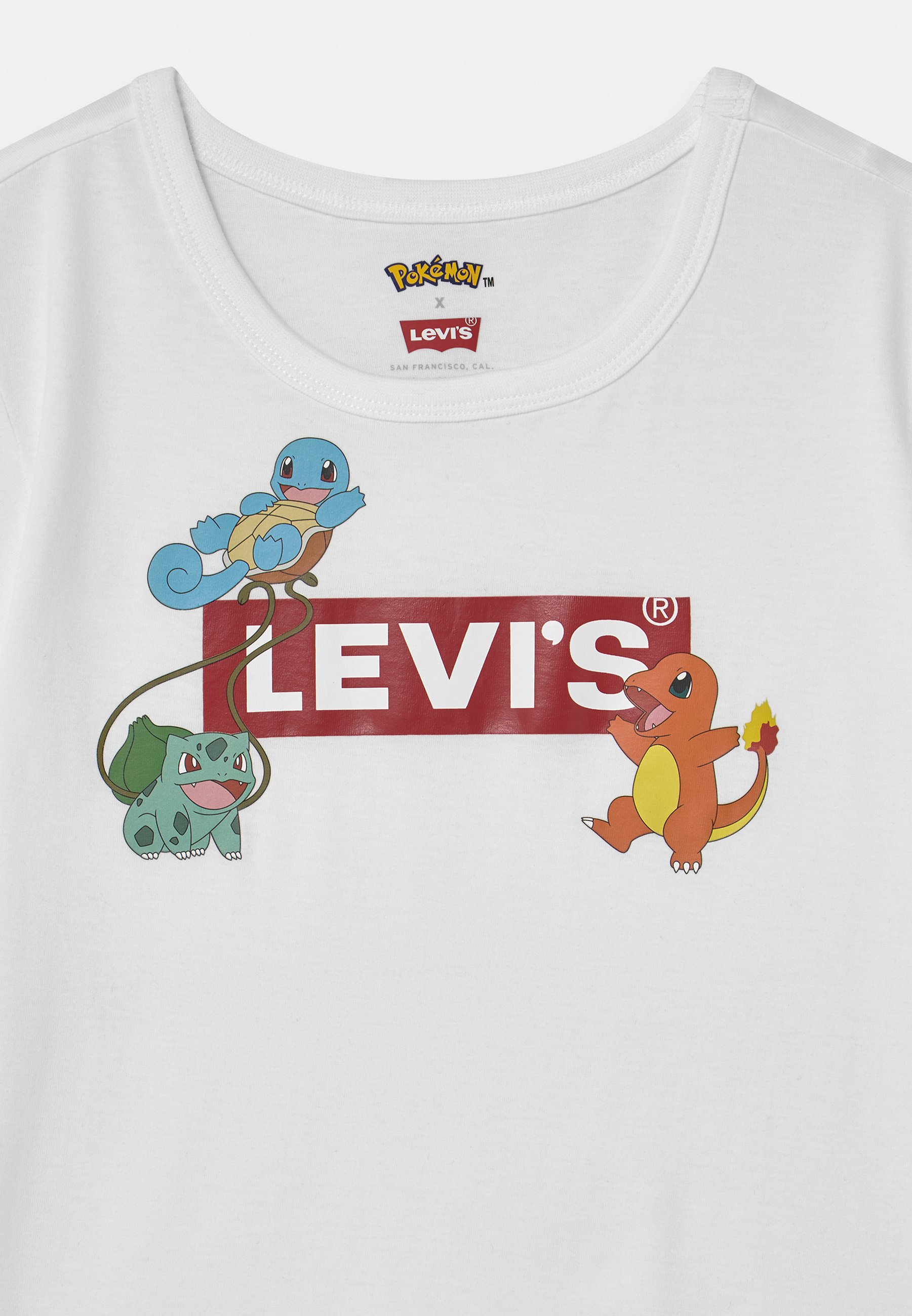 POKEMON GRAPHIC - Print T-shirt - white 