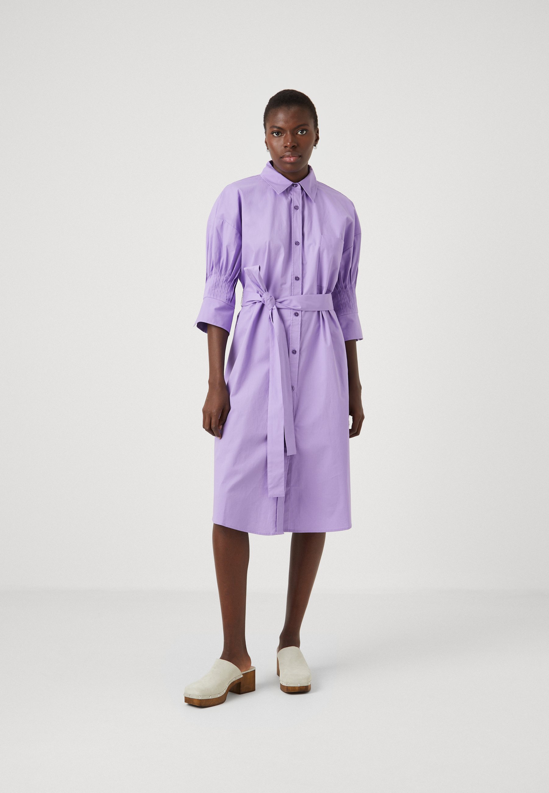 HUGO KITJE - Shirt dress - open purple/purple - Zalando.co.uk HUGO KITJE - Shirt dress - open purple/purple - Zalando.co.uk