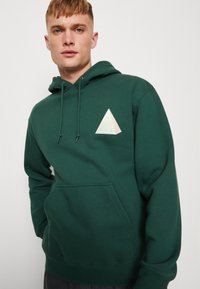 HUF DISCOVER NATURE HOODIE - Pusa - forest green