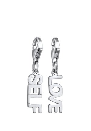CHARM LOVE LETTERING - Vedhæng - silberfarben