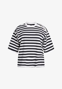 Selected, bright wh w black